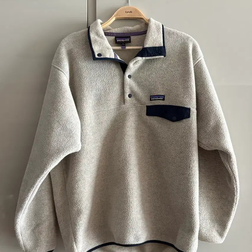 [BUNJANG] Patagonia Synchilla Oatmeal Fleece Pullover Vintage / (M) 파타고니아 신칠라 오트밀 플리스 풀오버 빈티지