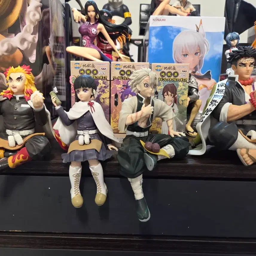 [BUNJANG] Demon Slayer Lunch Box Version Figures (12 Types Bundle Set, No Box) / 귀멸의 칼날 도시락 버전 (12종 일괄,노박스)