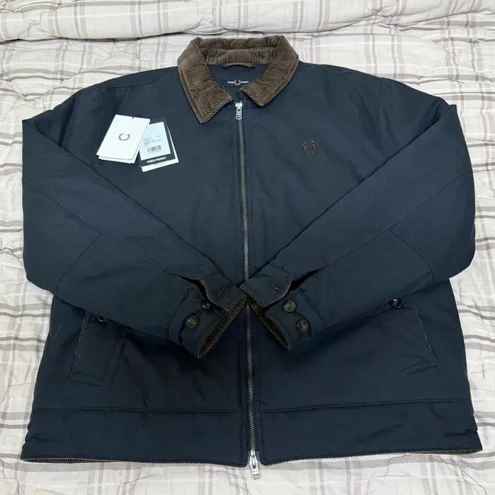 [BUNJANG] Fred Perry Two-Way Gabardine Jacket (Work Jacket) - Size L / [L] 프레드페리 투웨이 카반 자켓(워크자켓)