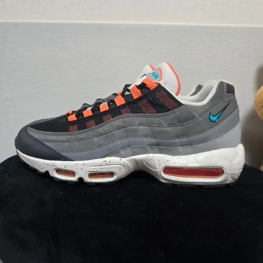 [BUNJANG] Nike Air Max 95 OG Grey/Orange Sneakers / 나이키 에어맥스 95 OG 그레이/오렌지