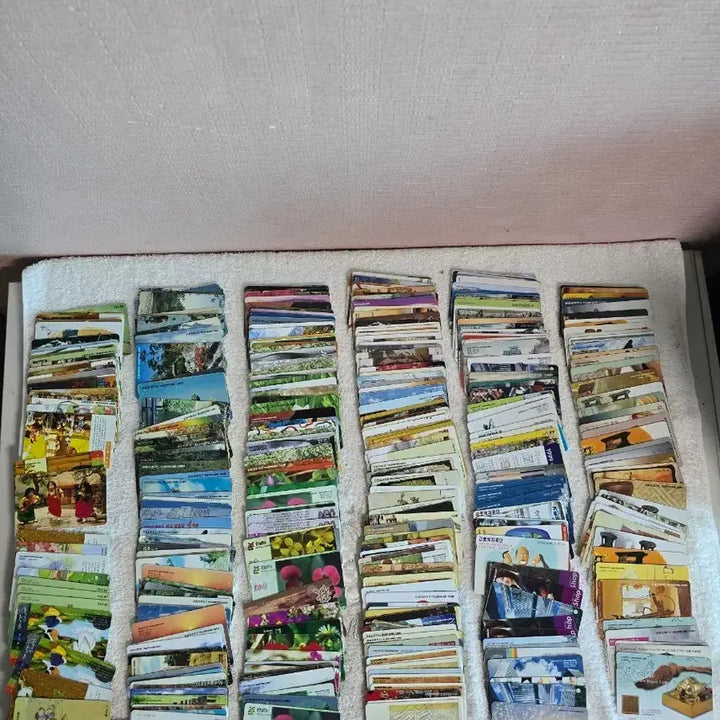 [BUNJANG] Vintage Public Payphone Cards Bundle (500 pcs) / 근대사 옛날 공중전화카드 500장 일괄 소장 디피용