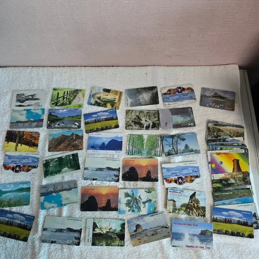 [BUNJANG] Vintage Public Payphone Cards Bundle (500 pcs) / 근대사 옛날 공중전화카드 500장 일괄 소장 디피용