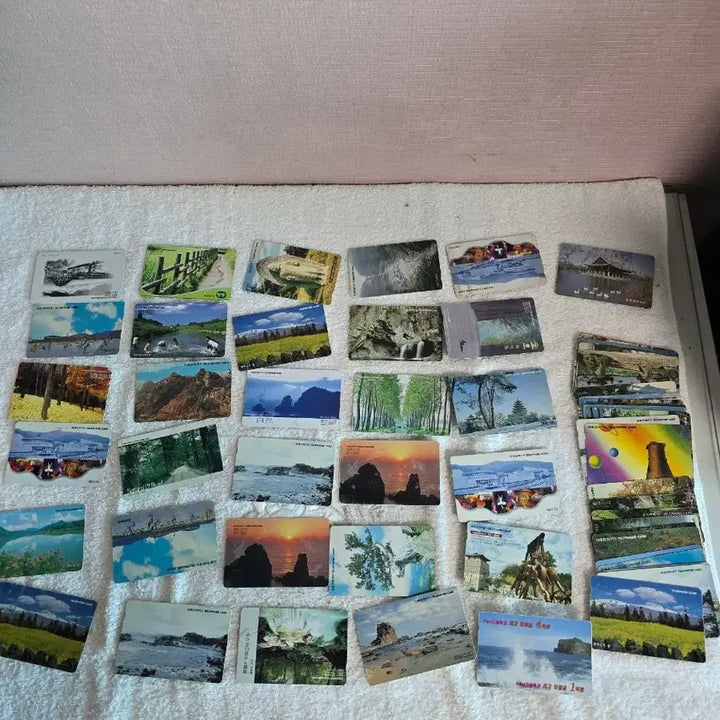 [BUNJANG] Vintage Public Payphone Cards Bundle (500 pcs) / 근대사 옛날 공중전화카드 500장 일괄 소장 디피용