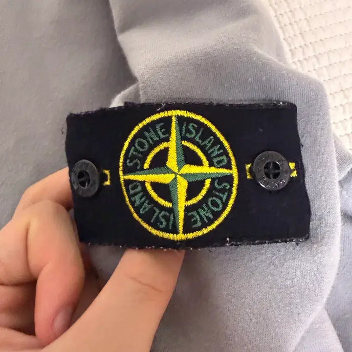 [BUNJANG] Stone Island Sweatshirt Grey / 스톤 아일랜드 맨투맨 그레이