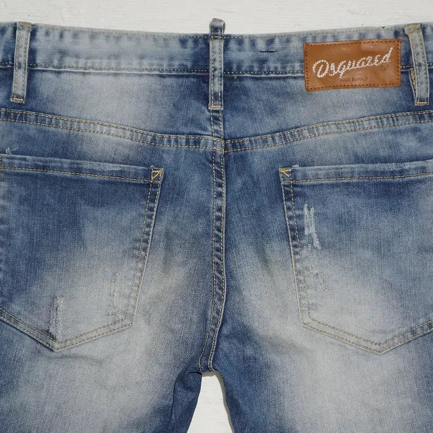 [BUNJANG] DSQUARED2 Slim Straight Fit Washed Jeans / (34사이즈) 디스퀘어드2 청바지