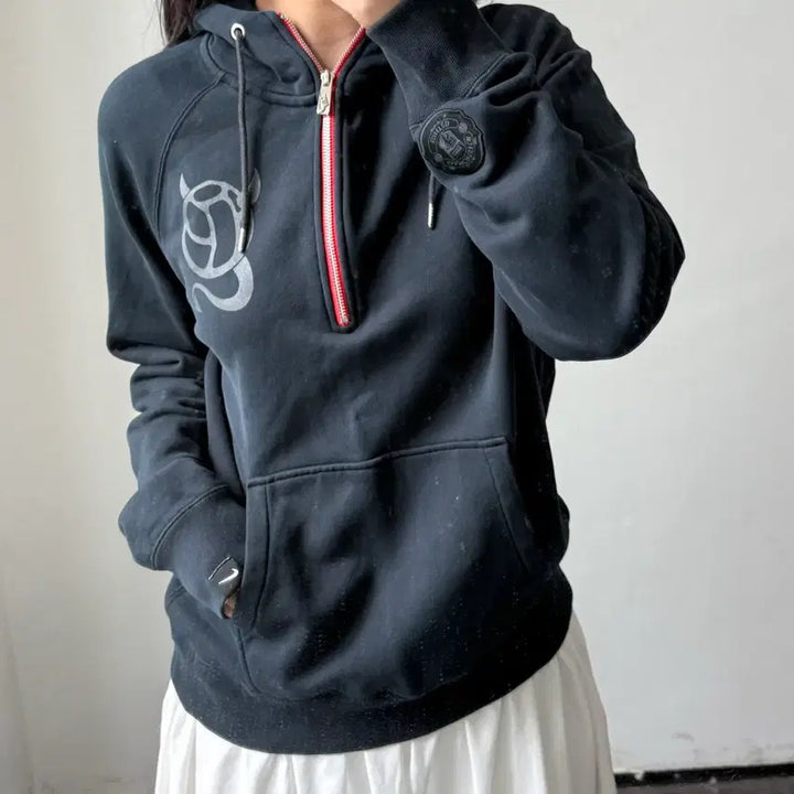 [BUNJANG] Nike Half-Zip Sweatshirt / [M] 나이키 반집업