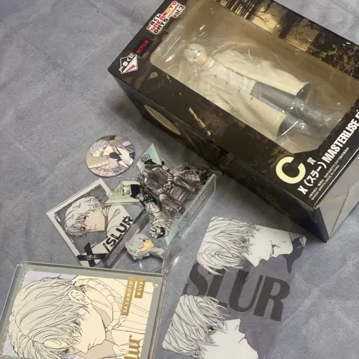 [BUNJANG] Sakamoto Days Ichiban Kuji Prize C Slur Figure + Merchandise Set / 사카모토 데이즈 제일복권 C상 슬러 피규어 + 굿즈