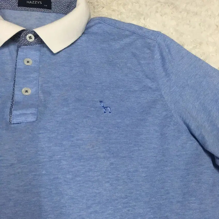 [BUNJANG] Hazzys Collar Short Sleeve T-Shirt / 헤지스 카라넥 반팔티 만원샵 EE04