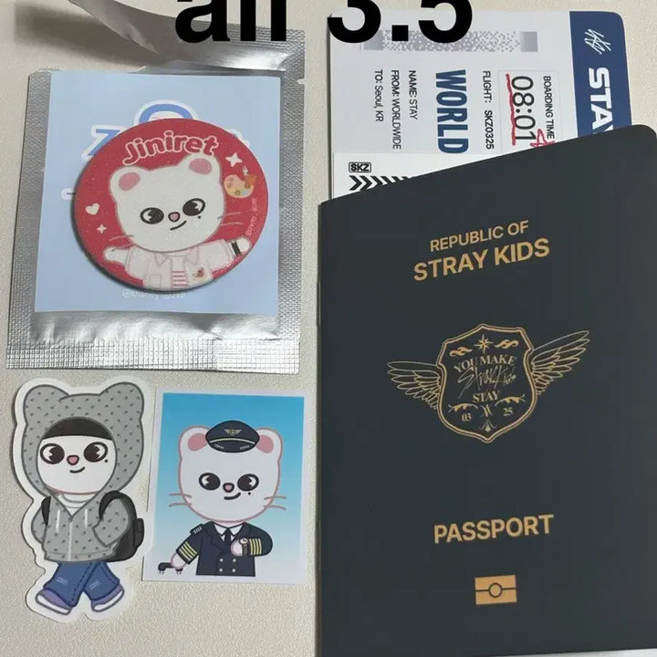 [BUNJANG] Stray Kids Genielet Set / 스트레이키즈 스키즈 스키주 팝업 지니렛 세트