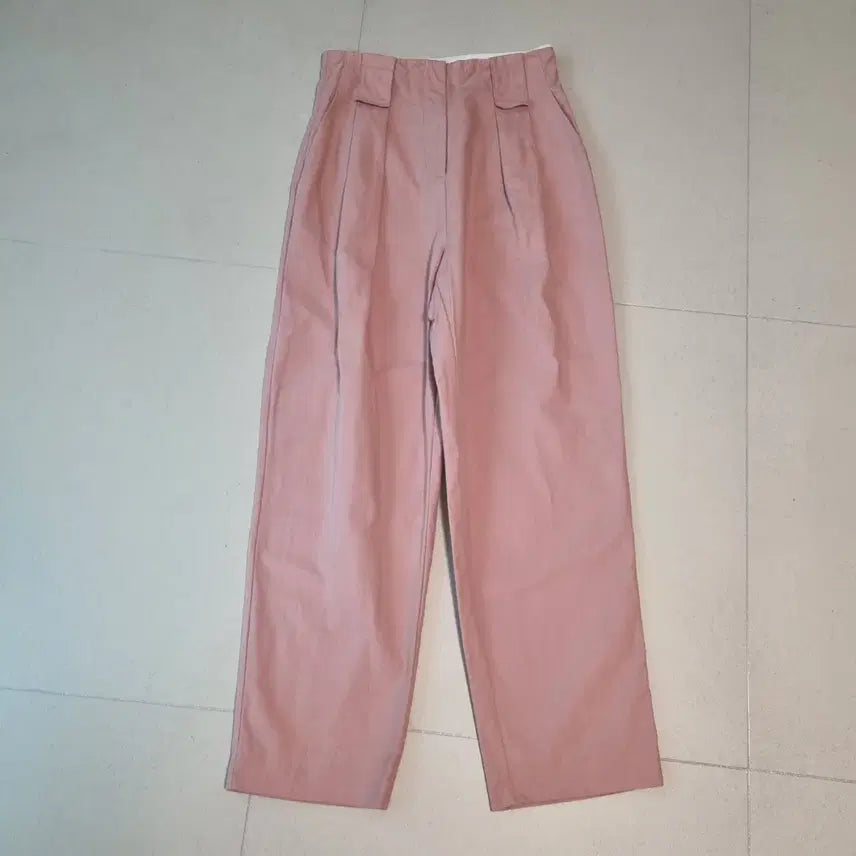 [BUNJANG] Orr Pink Wide Leg Pants - Women&