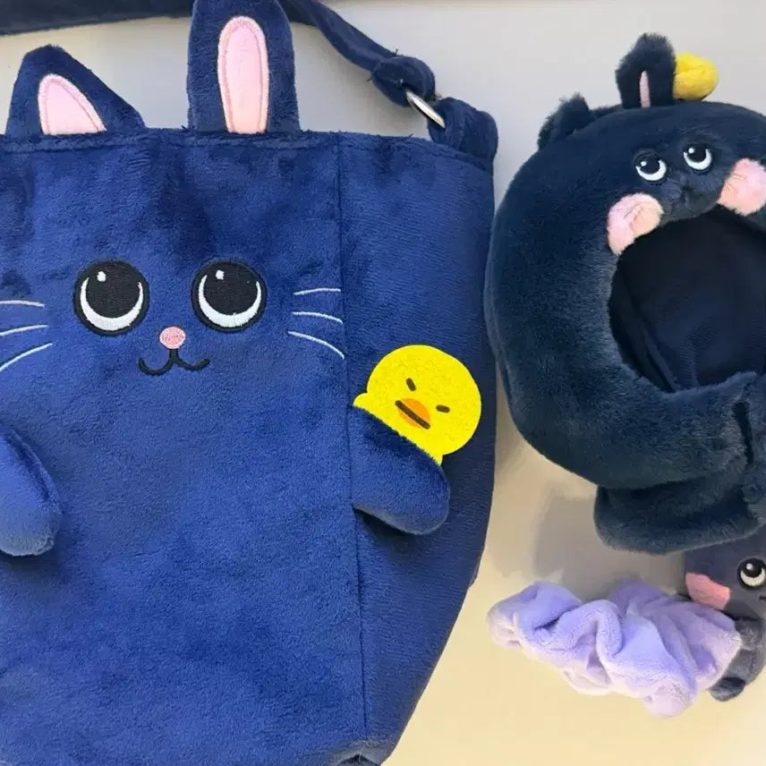 [BUNJANG] RIIZE Wonbin Cat Ears Scrunchie, Cape, Lightstick Bag Bundle Set / (일괄택포) 라이즈 원빈 토냥덕 스크런치,케이프,응원봉 가방