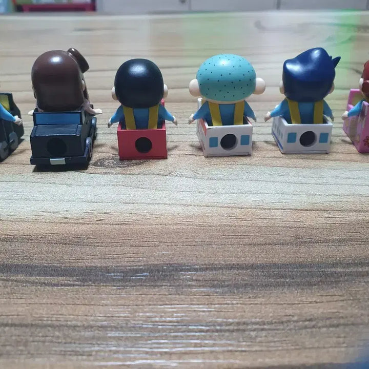 [BUNJANG] Crayon Shin-chan Pencil Sharpener Figure Full Set / 짱구 연필깎기 피규어 풀셋