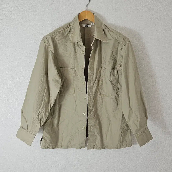 [BUNJANG] Uniqlo U Utility Overshirt Woven Pocket Jacket / 유니클로 U 유틸리티 오버 워크셔츠 우븐 포켓 자켓 S 100