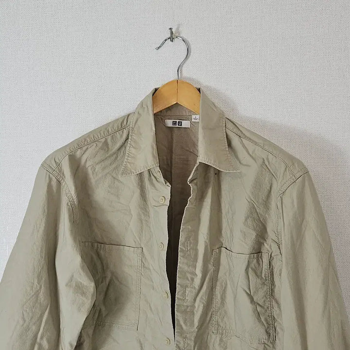 [BUNJANG] Uniqlo U Utility Overshirt Woven Pocket Jacket / 유니클로 U 유틸리티 오버 워크셔츠 우븐 포켓 자켓 S 100