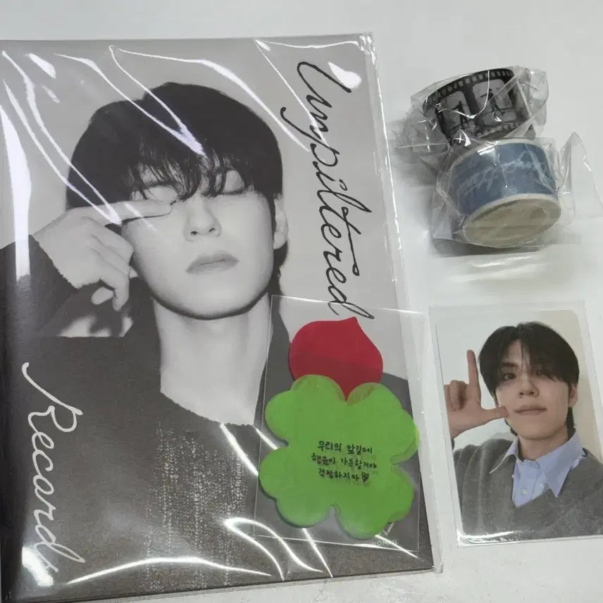 [BUNJANG] DAY6 Wonpil Unfiltered Bundle Set Essay Bookmark Confetti MD Photocard Masking Tape / 원필 언필터드 일괄