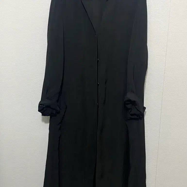 [BUNJANG] LEBESIGE Chiffon Shirt Dress / 르베이지 쉬폰 셔츠 원피스