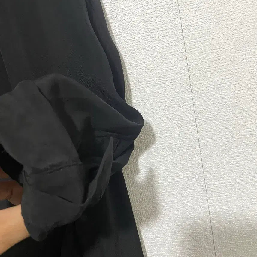 [BUNJANG] LEBESIGE Chiffon Shirt Dress / 르베이지 쉬폰 셔츠 원피스