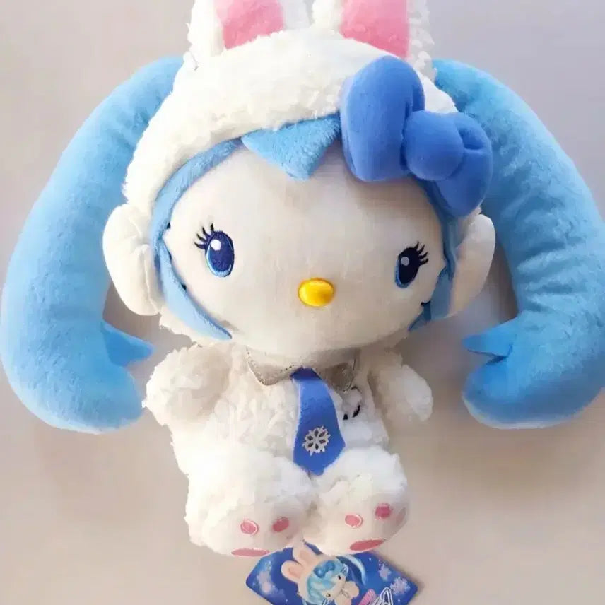 [BUNJANG] Vocaloid Hatsune Miku x Hello Kitty Collaboration Plush (20cm) / 유키 미쿠,하츠네 미쿠 키티,보컬로이드 미쿠키티, 헬로키티 미쿠