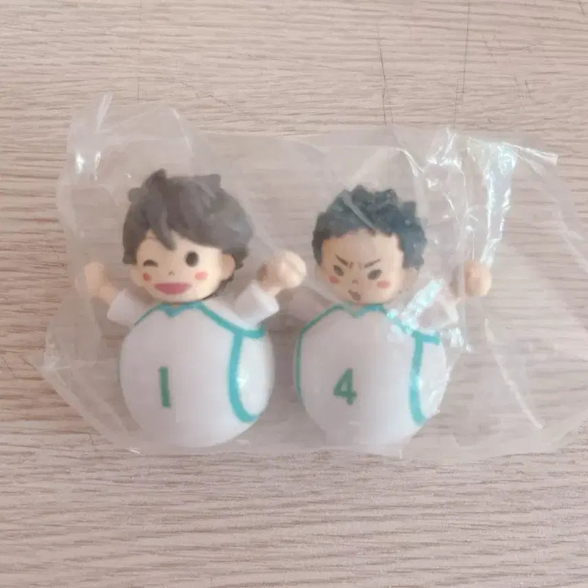 [BUNJANG] Haikyuu!! Oikawa &amp; Iwaizumi Bobblehead Figure Set / 하이큐 오뚝이 피규어 2종 세트(오이카와, 이와이즈미)