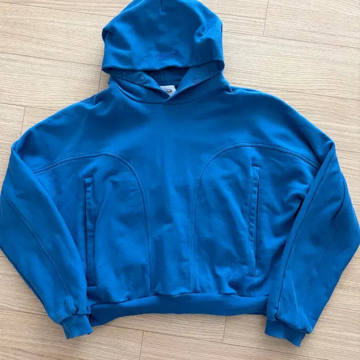 [BUNJANG] Grailz Hooded Sweatshirt Blue Size 2 / [2]그레일즈 후드 블루