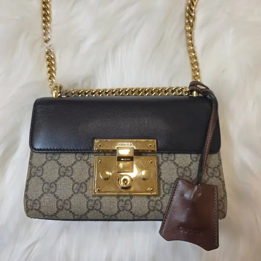 [BUNJANG] Gucci Padlock Chain Shoulder Bag Small / 구찌 패들락 체인 숄더백 스몰