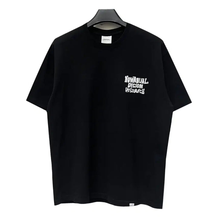 [BUNJANG] Nomaterial DOODLE Logo T-Shirt L / 노매뉴얼 DOODLE 로고 반팔티 L