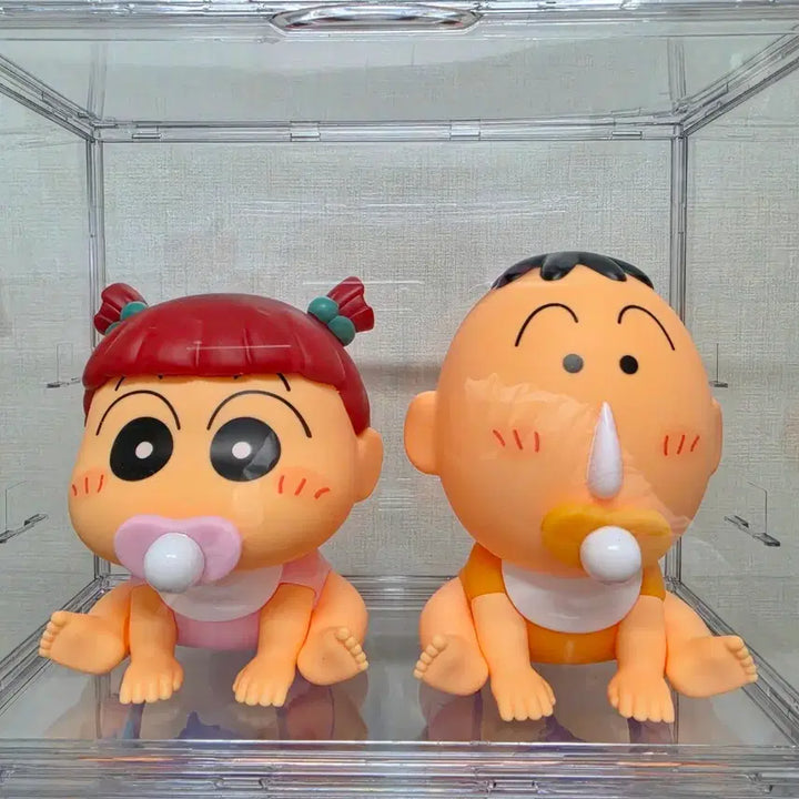 [BUNJANG] Glass Piggy Bank Figure / 유리 맹구 저금통 피규어