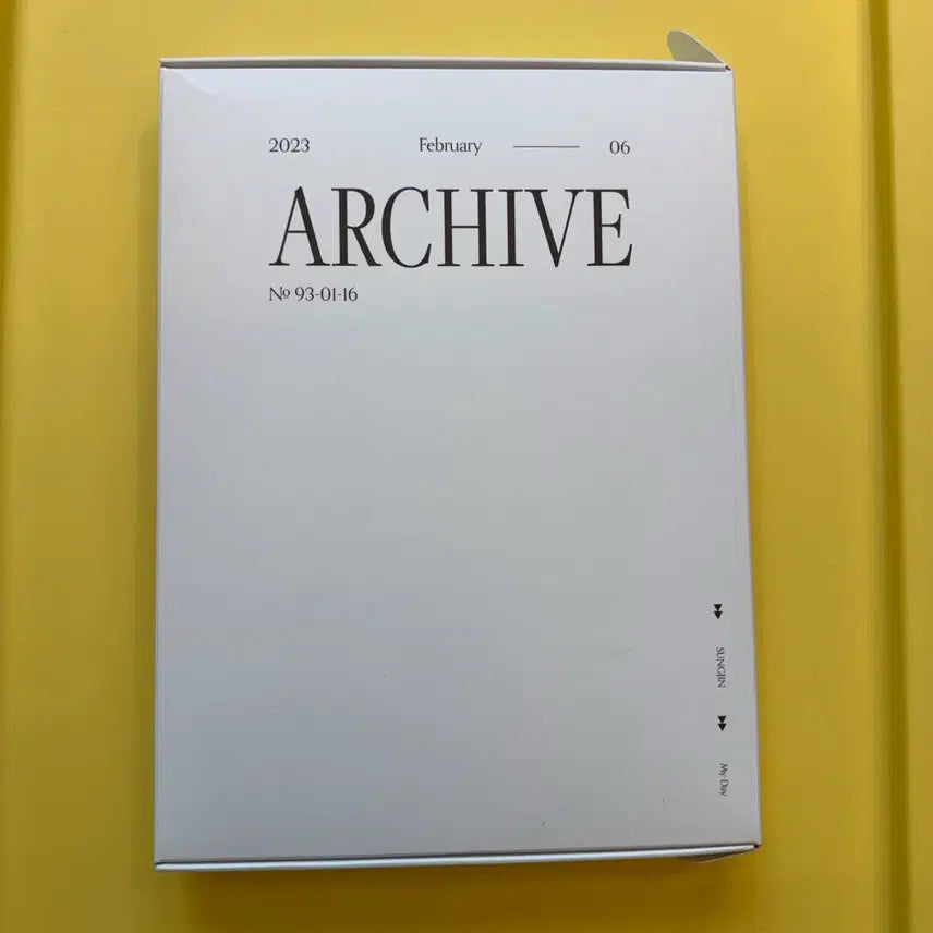 [BUNJANG] DAY6 Sungjin Archive Unsealed Set / 아카이브 성진 개봉 판매(10주년 티켓x)