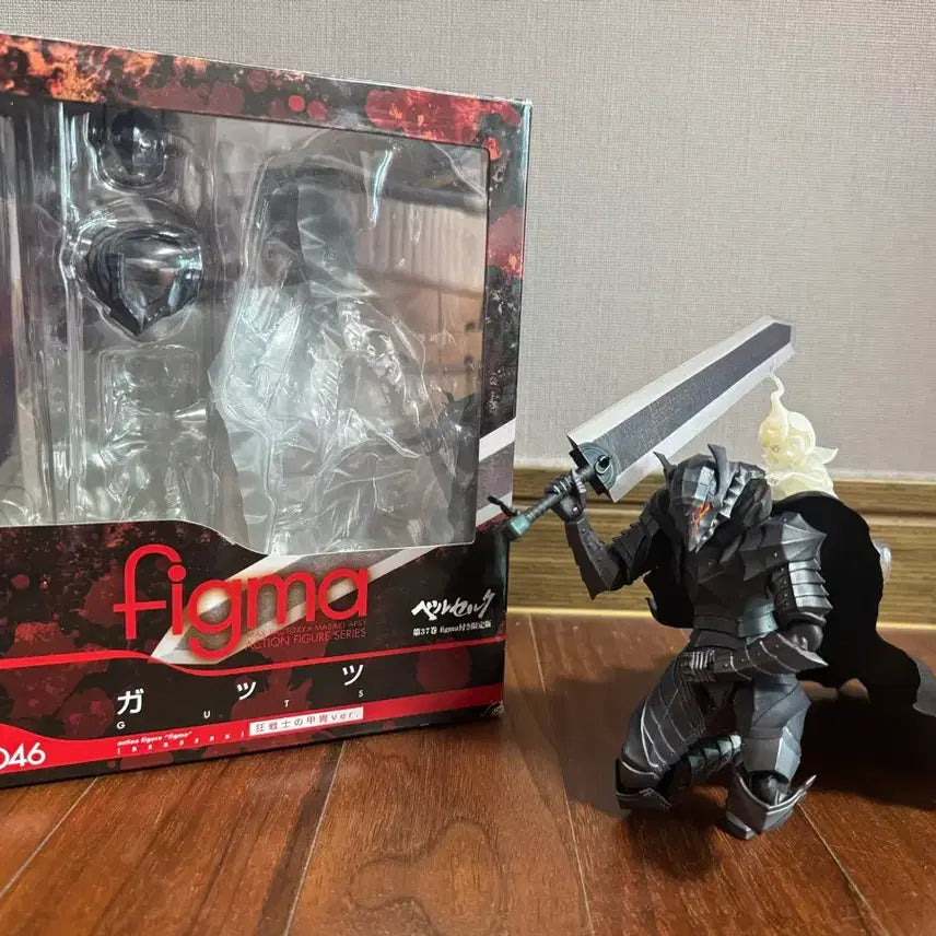 [BUNJANG] Max Factory Berserk Guts (Armor of Berserk Version) Figma Action Figure / figma 베르세르크 가츠 광전사의 갑주ver.