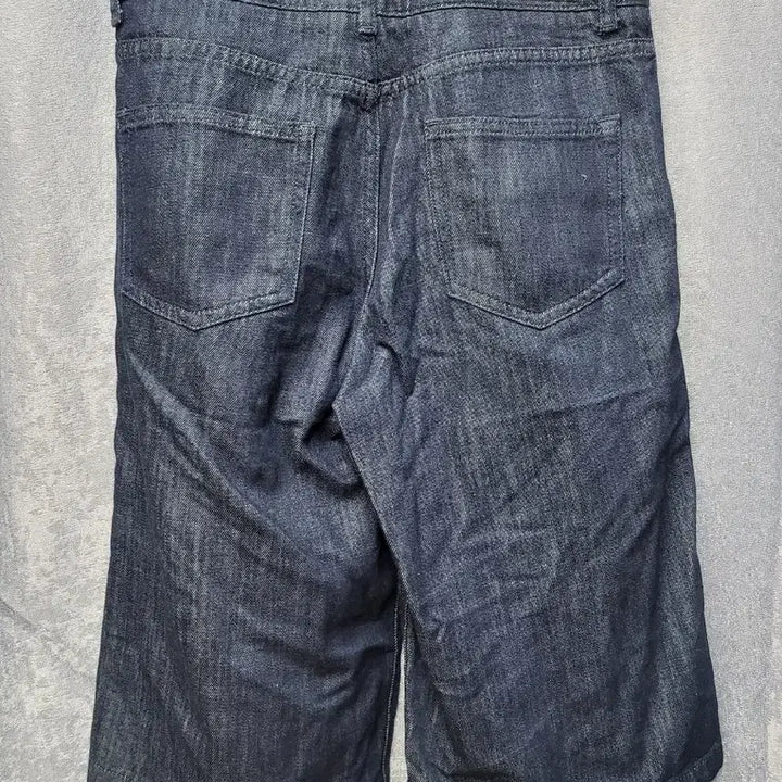 [BUNJANG] ZARA TRAFALUC Wide Raw Denim Shorts / [ZARA] 자라 트라팔룩 와이드 생지 데님 반바지