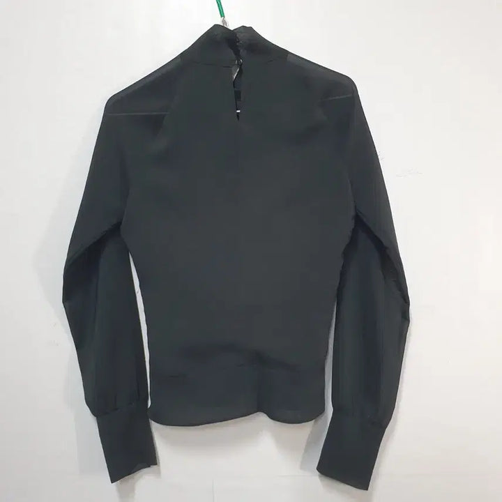 [BUNJANG] SYSTEM High Neck Shirring Blouse / 시스템 하이넥 셔링 블라우스
