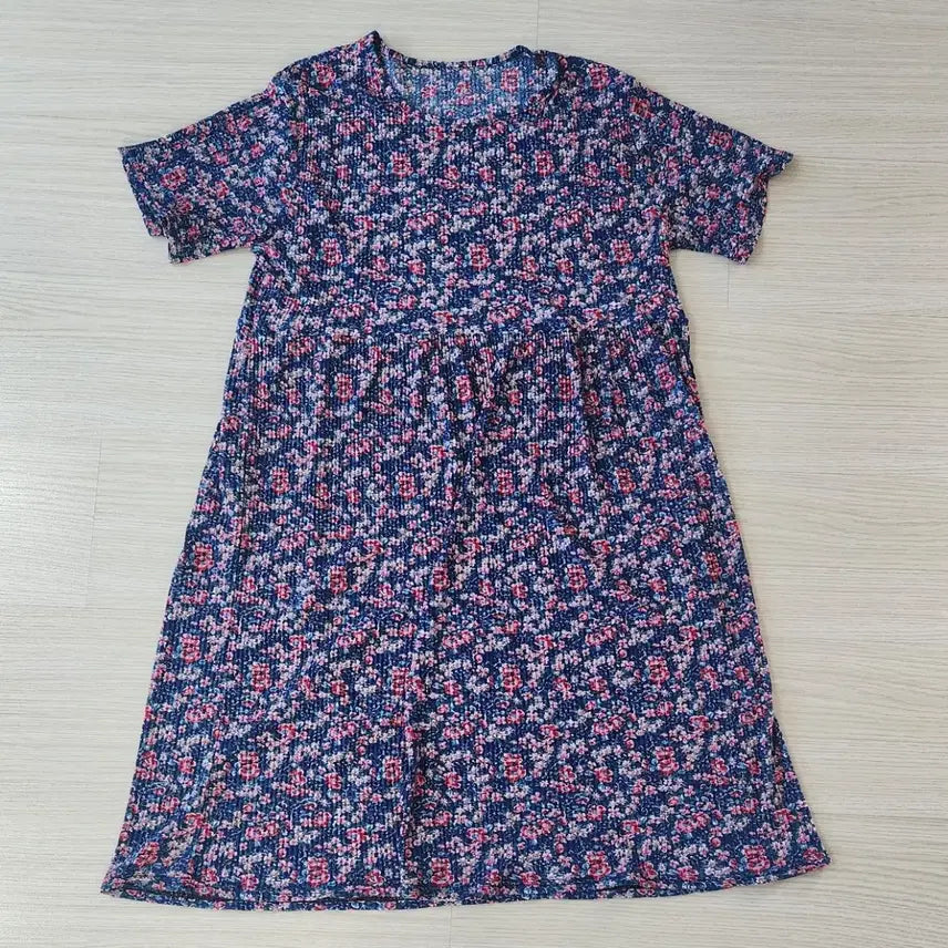 [BUNJANG] Summer Cold Touch Pajama Dress Set (2 Types) / 여름 냉감 잠옷 원피스 2종