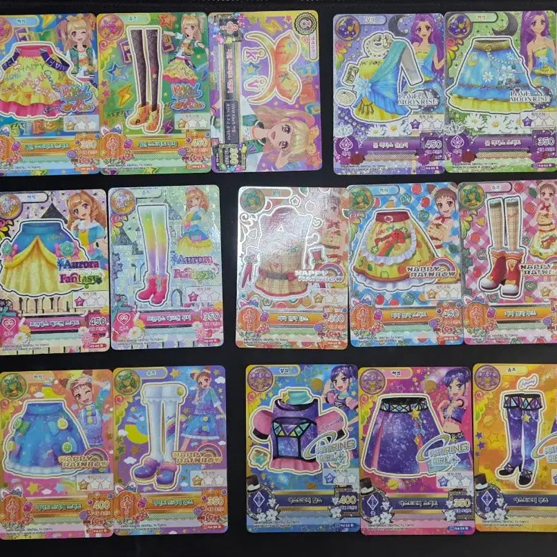 [BUNJANG] Aikatsu! Hanpan Card Set/Pieces / (급전/급처) 아이엠스타 아이카츠 한판 카드 세트/조각