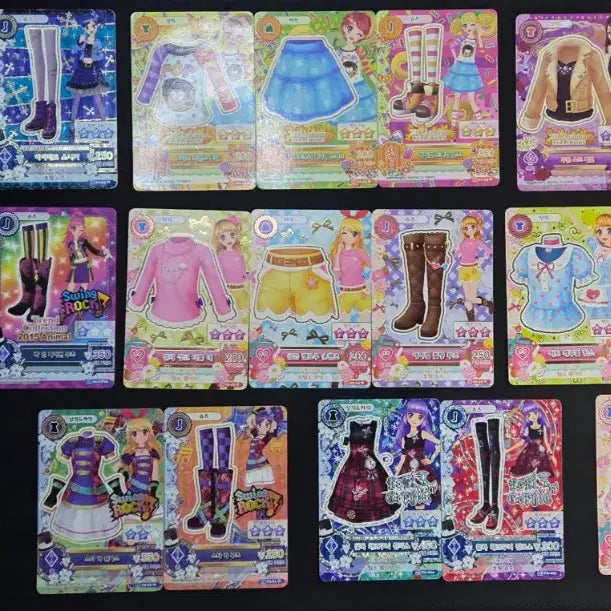[BUNJANG] Aikatsu! Hanpan Card Set/Pieces / (급전/급처) 아이엠스타 아이카츠 한판 카드 세트/조각