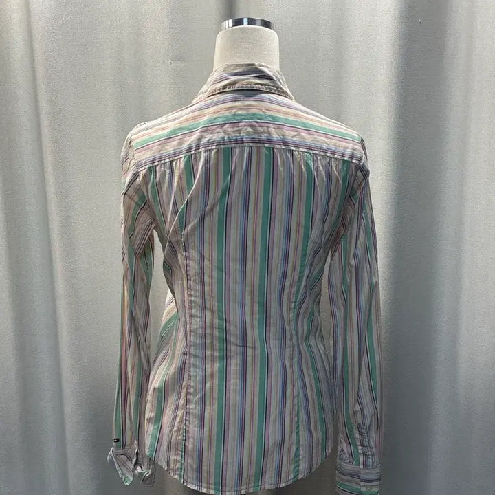 [BUNJANG] Tommy Hilfiger Striped Long Sleeve Shirt / 타미힐피거 스트라이프 긴팔 셔츠