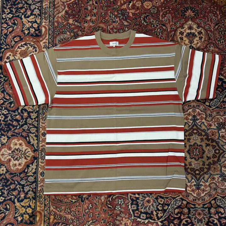 [BUNJANG] Beams Striped T-Shirt / (L) 빔즈 Beams 스트라이프 티셔츠