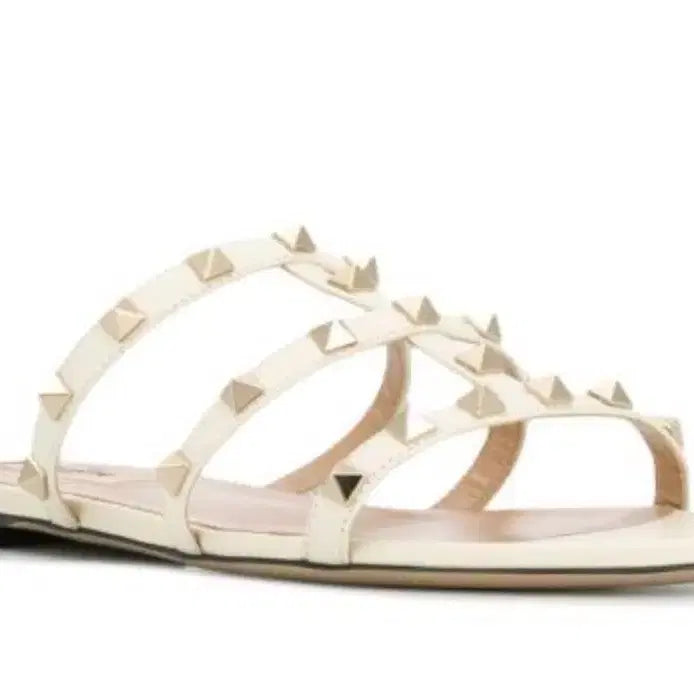 [BUNJANG] Valentino Rockstud Slide Sandals 37 (240) / 발렌티노 락스터드 슬라이드 샌들 37 (240)