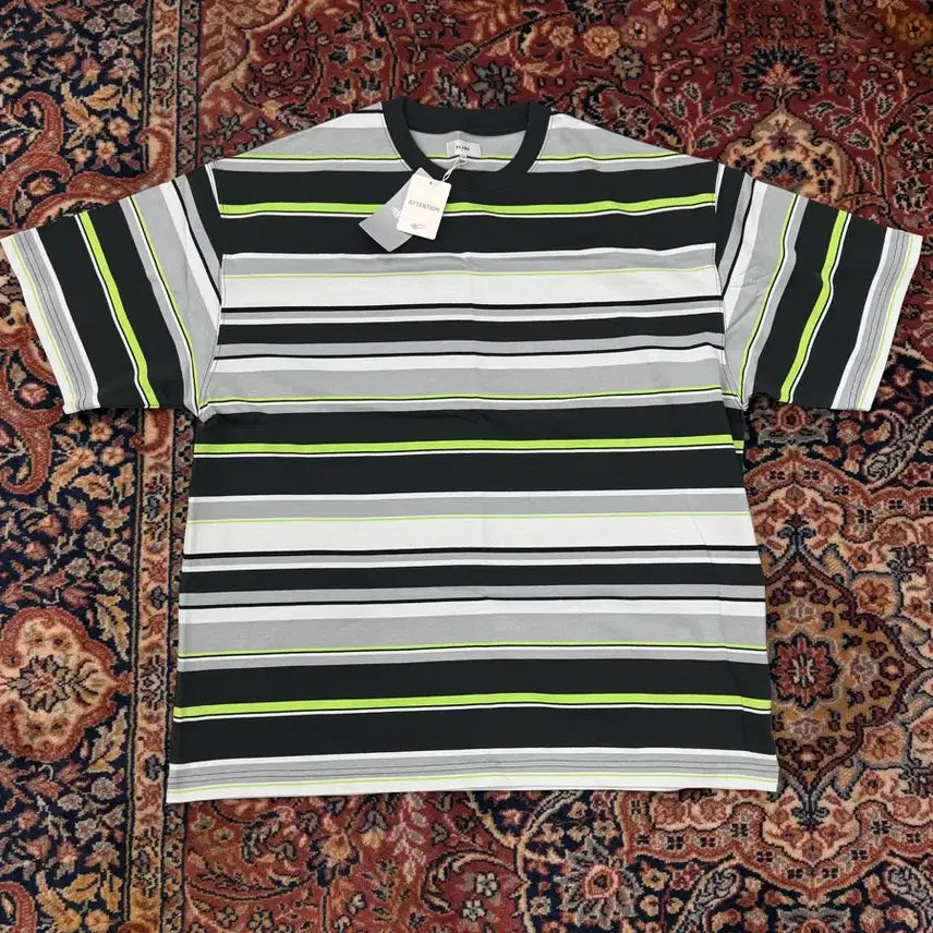 [BUNJANG] Beams Striped T-Shirt Black (L) / (L) 빔즈 Beams 스트라이프 티셔츠 블랙