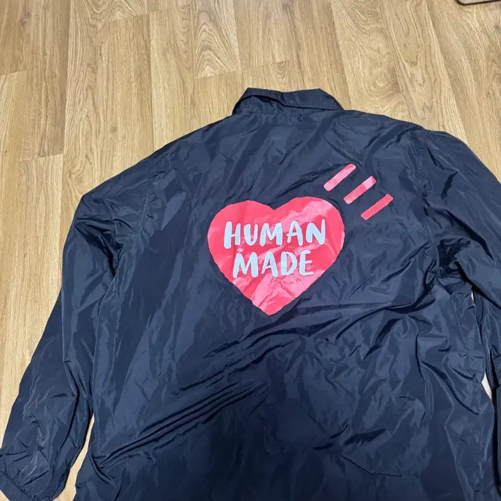 [BUNJANG] Human Made Coach Jacket Black XXL / 휴먼메이드 코치 자켓 블랙 xxl