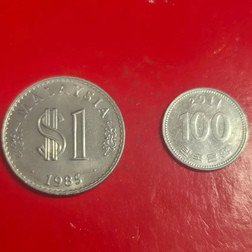 [BUNJANG] 1985 Malaysia 1 Dollar Coin / (대형동전) 1985 말레이시아 1달러 동전 M2246