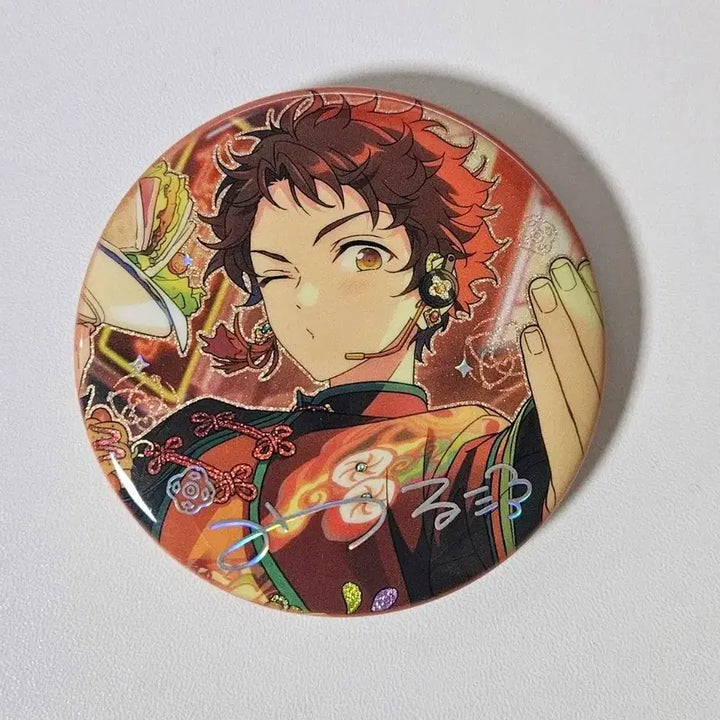 [BUNJANG] Ensemble Stars Mitsuru Nakashimaya Chugai K-Place Can Badge / 앙스타 미츠루 중스타 캔뱃지 뱃지