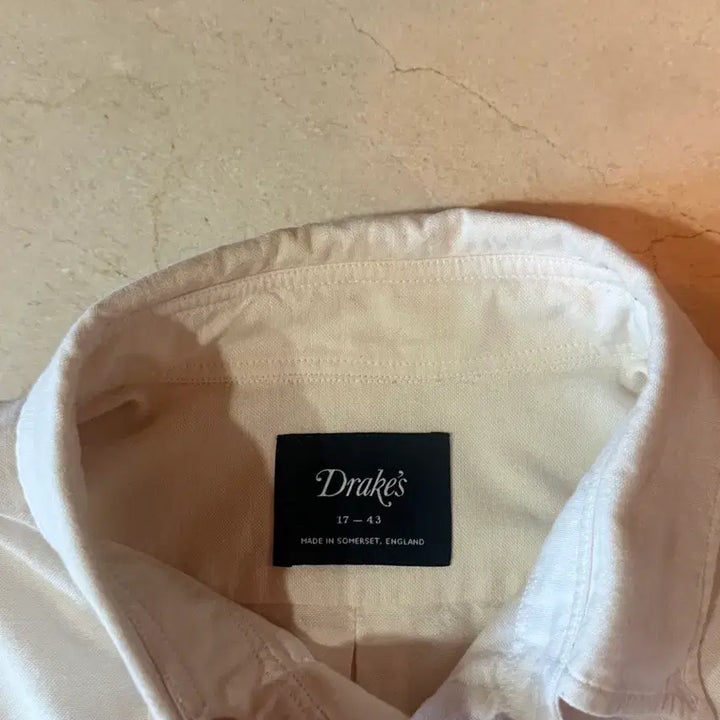 [BUNJANG] Drakes Cream Shirt / 드레익스 크림 셔츠