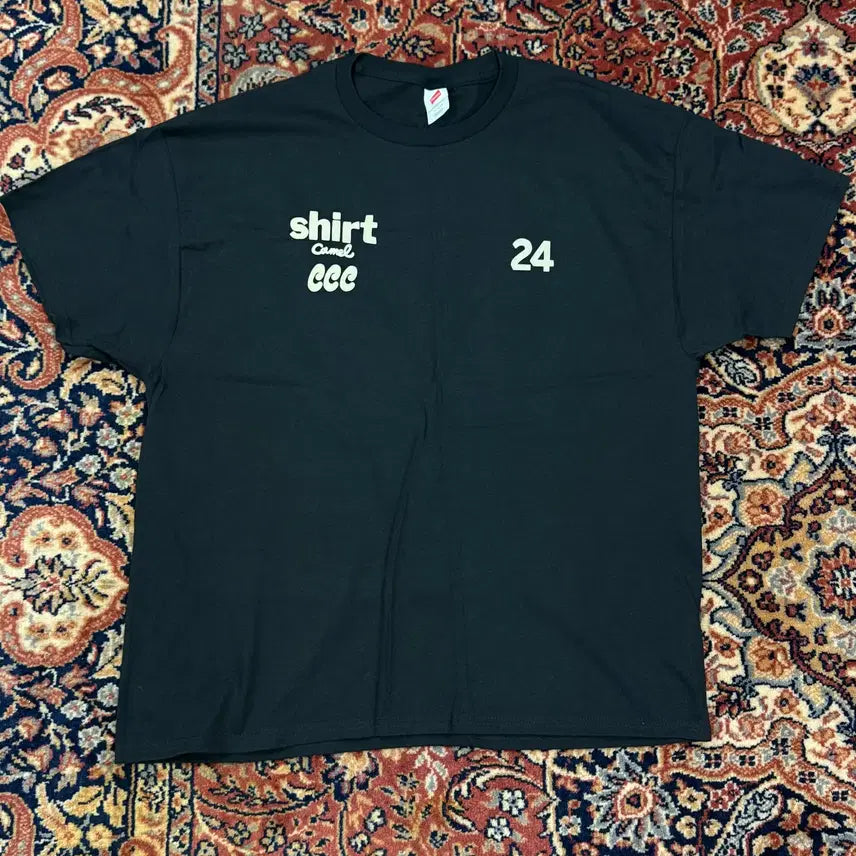 [BUNJANG] Camel Hanes T-Shirt Black XL / (XL) 카멜 헤인즈 camel hanes 티셔츠 블랙