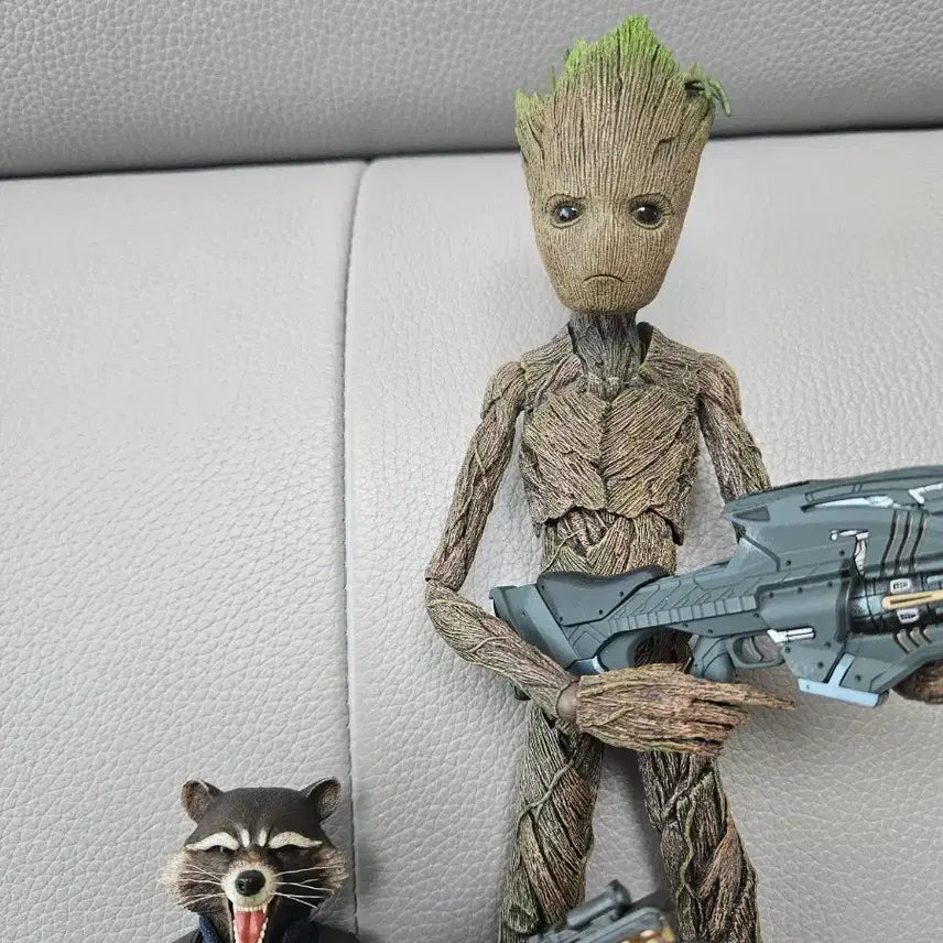 [BUNJANG] Hot Toys Rocket &amp; Groot Infinity War Bundle / 핫토이 로켓 구루트 합본 인피니티워