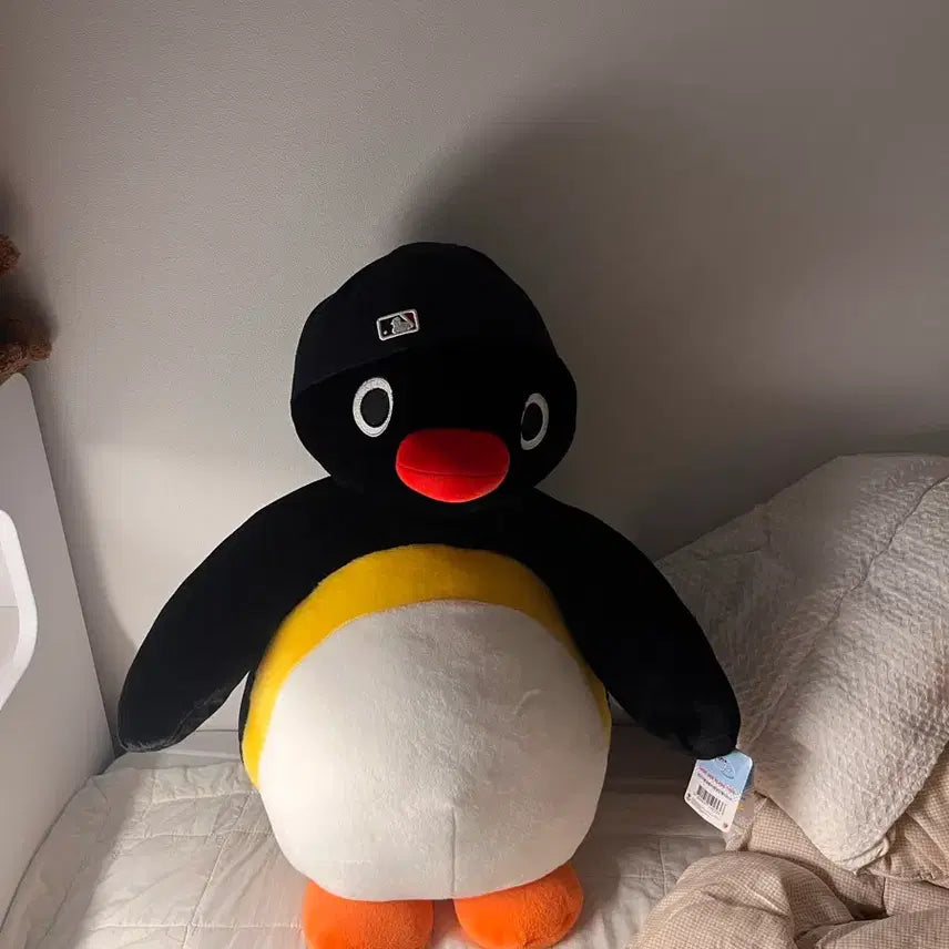 [BUNJANG] 50cm Pingu Large Plush Doll / 50센치 핑구 대형인형