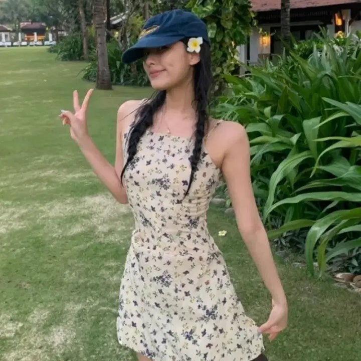 [BUNJANG] Favorite Things Floral Midi Dress / 페이보릿띵스 원피스
