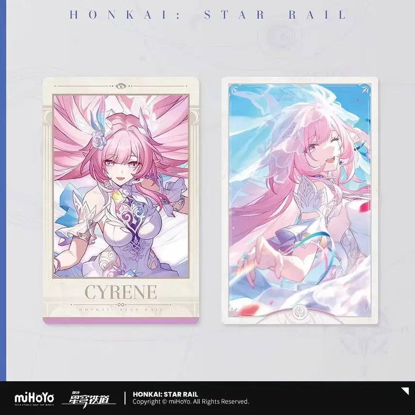 [BUNJANG] Kirene &amp; Elysia Merchandise Bundle Set / 스타레일 키레네 붕3 엘리시아 포카 특전 팝업 티켓 키링 등 처분