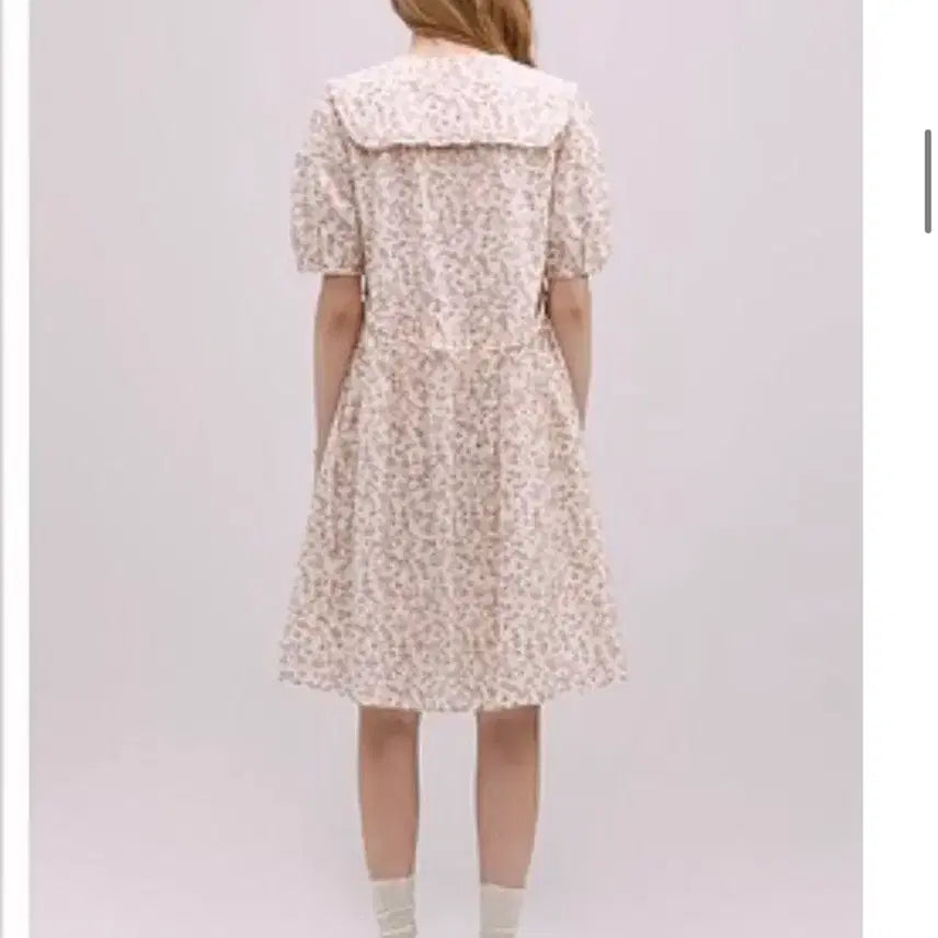 [BUNJANG] Thursday Island 24 Big Collar Flower Long Dress S / 써스데이아일랜드 24 빅카라 플라워 원피스 S