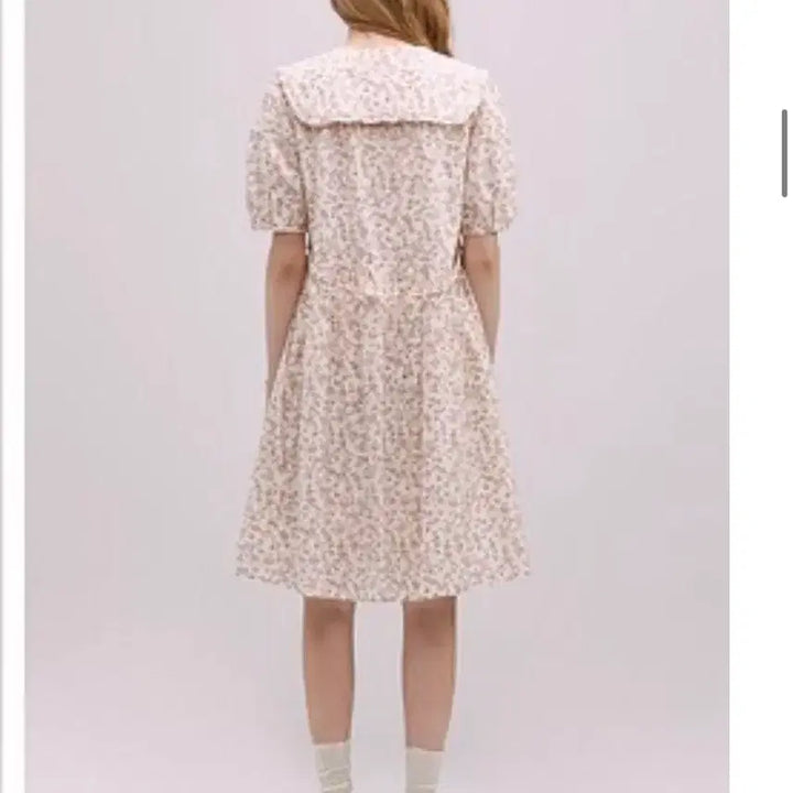 [BUNJANG] Thursday Island 24 Big Collar Flower Long Dress S / 써스데이아일랜드 24 빅카라 플라워 원피스 S