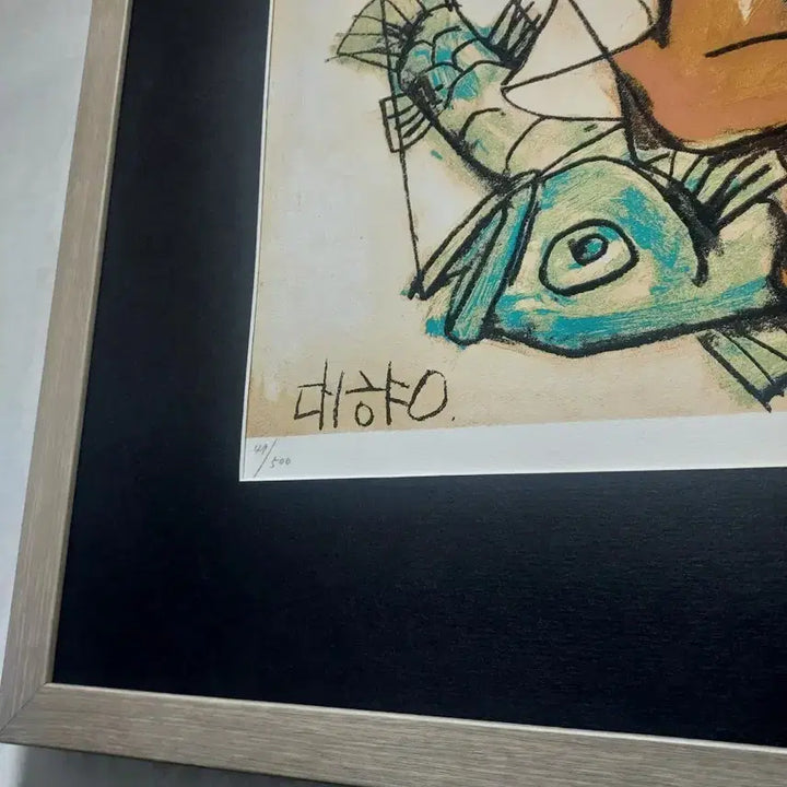 [BUNJANG] Lee Jung-seob Woodblock Print / 이중섭화가의 판화
